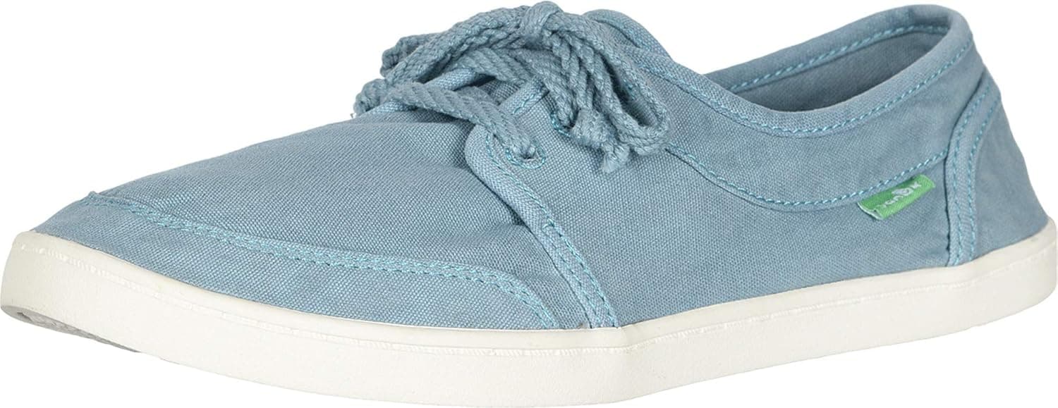 Sanuk womens Pair O Dice Lace Sneaker, Angel Blue, 9.5 US