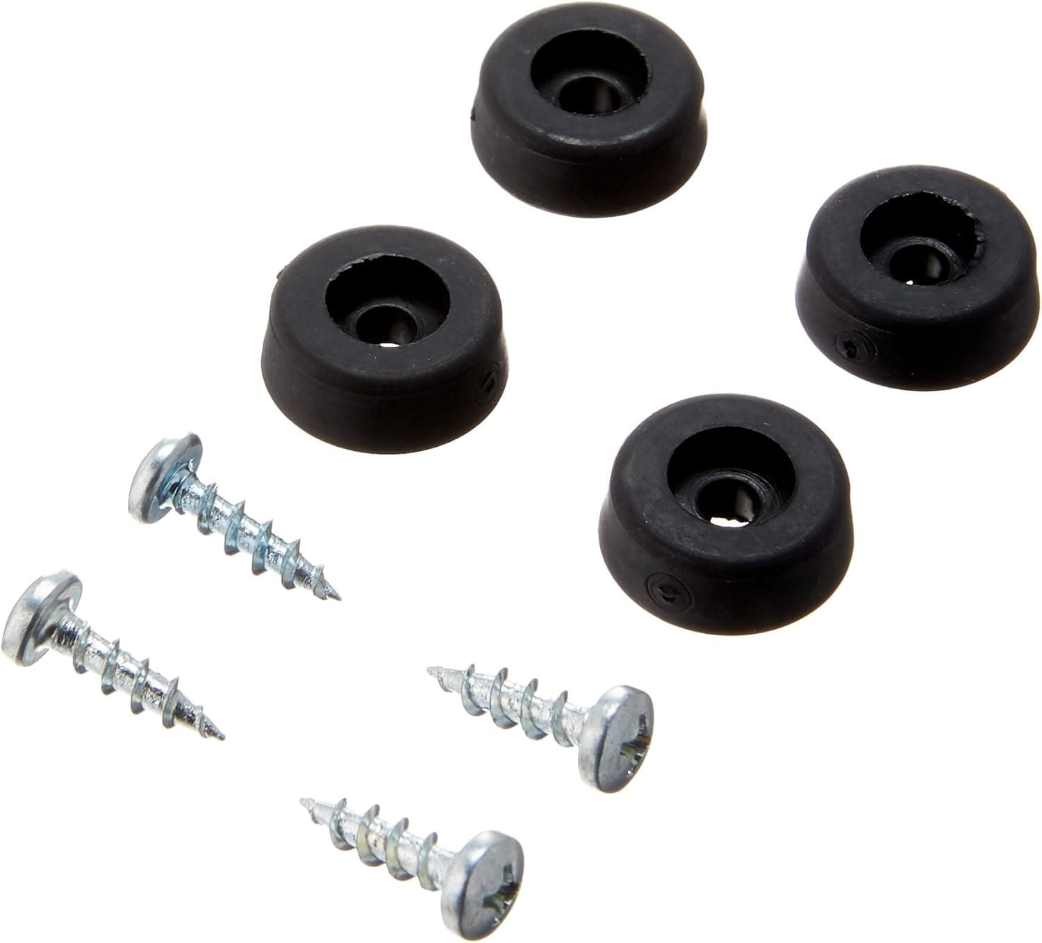 3/4" Rubber Bumpers, Pack of 4