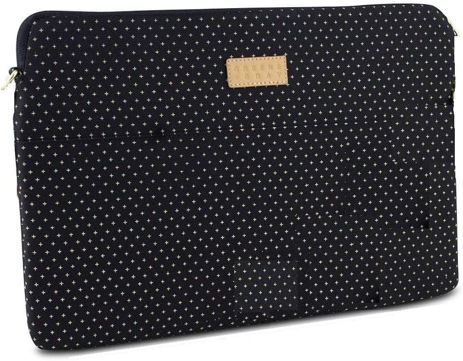 Greene + Gray Sleeve with Strap for Surface Pro 3/4 , Black