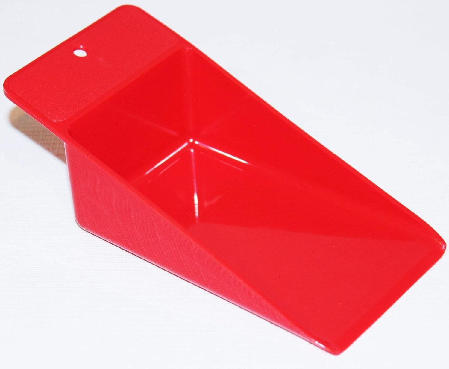 Tupperware Flat Scoop for Canisters and Modular Mates Red
