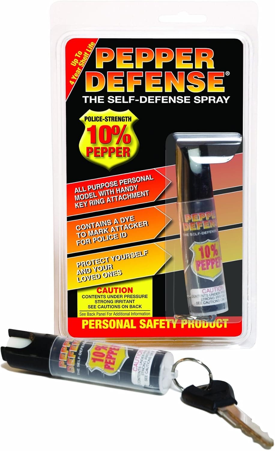 Guard Alaska Bear Spray with Belt Clip Holster and Pepper Defense Max Strength 10% OC Pepper Spray