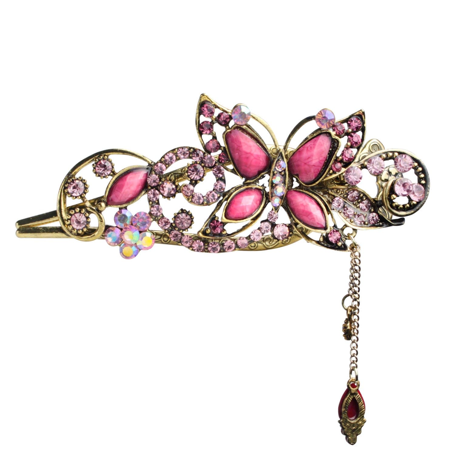 Lovely Vintage Jewelry Crystal Butterfly Hairpins Hair stick - for hair Beauty Tools
