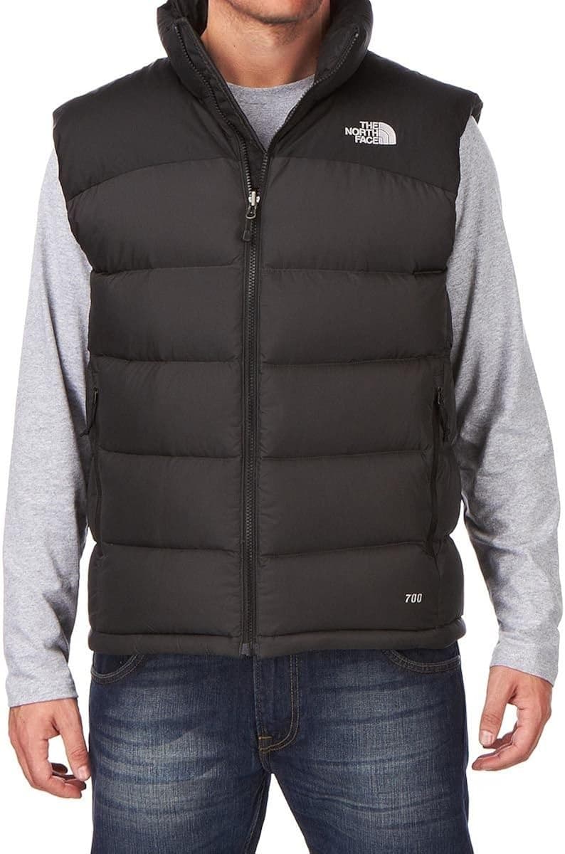 The North Face Nuptse 2 Mens Vest X-Large Asphalt Grey/Black