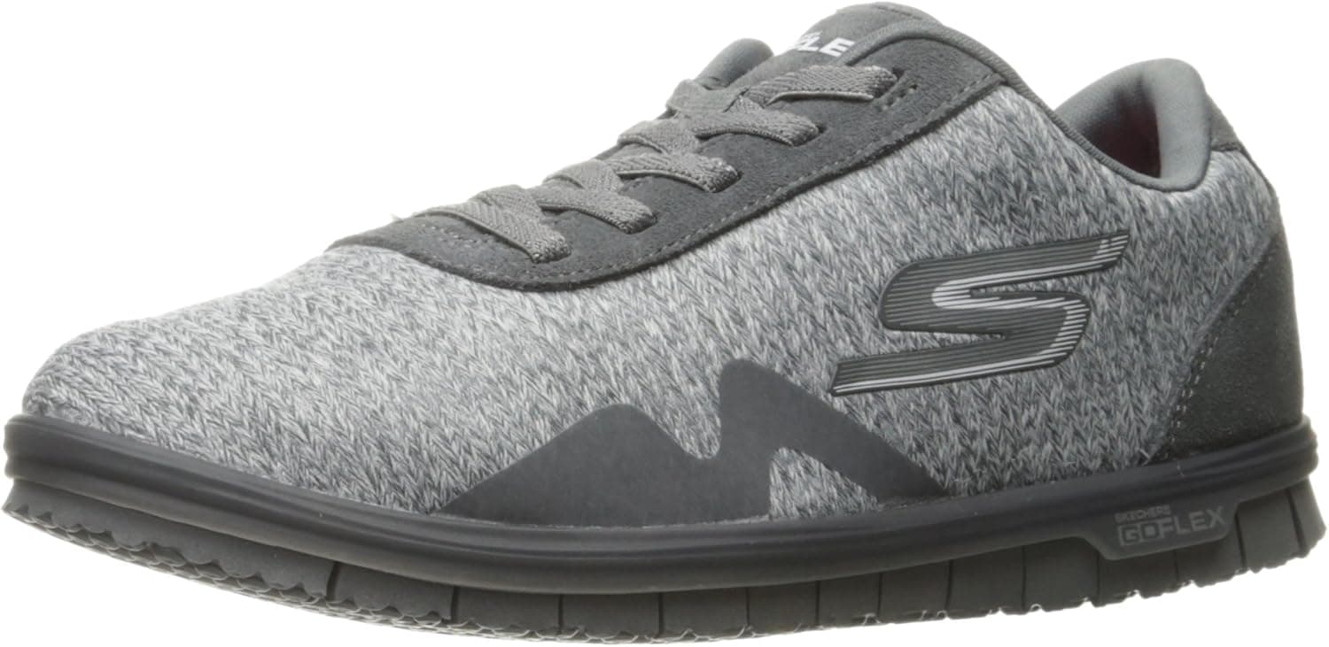 Skechers Performance Women's Go Mini Flex-14982 Walking Shoe,Gray,9 M US