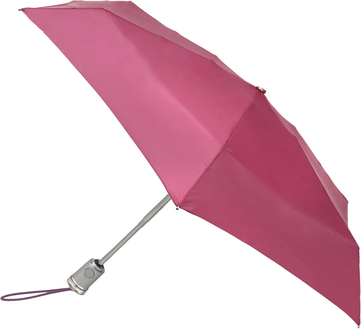 totes Basic Automatic Umbrella,Magenta,One Size