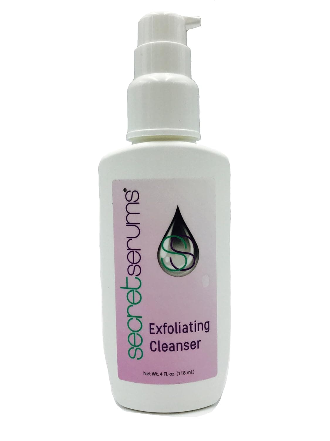 Secret Serums- Exfoliating Cleanser - Luxurious Exfoliant to Remove Impurities- Dirt, Makeup, Oil- Unclog Pores- for Supple Smooth Skin