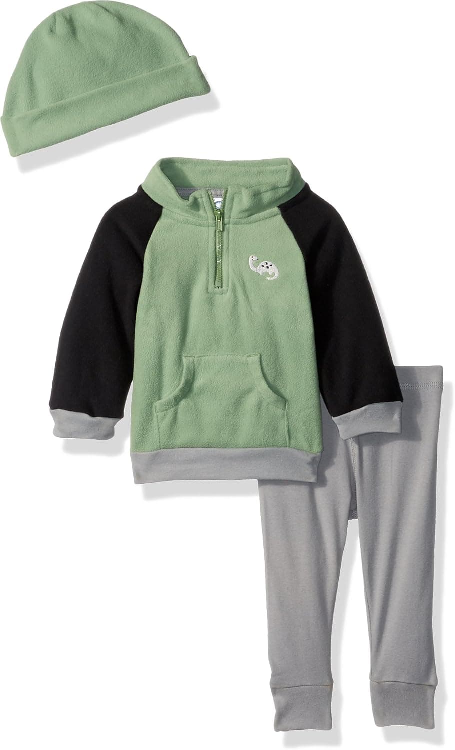 Gerber baby-boys 3-piece Top, Pant and Cap Set