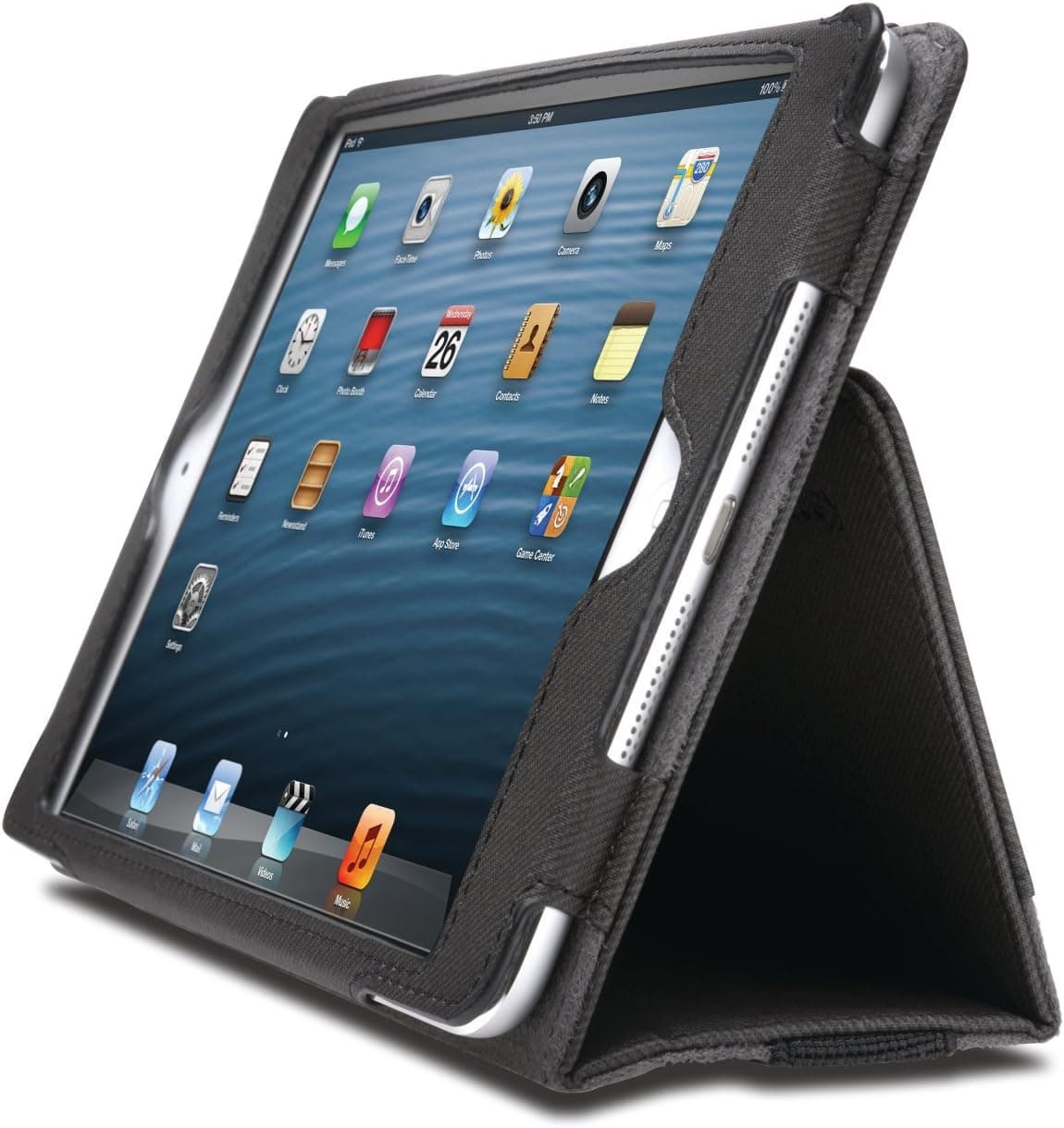 Portafolio Soft Folio Case for iPad mini 3 and iPad mini(Black)