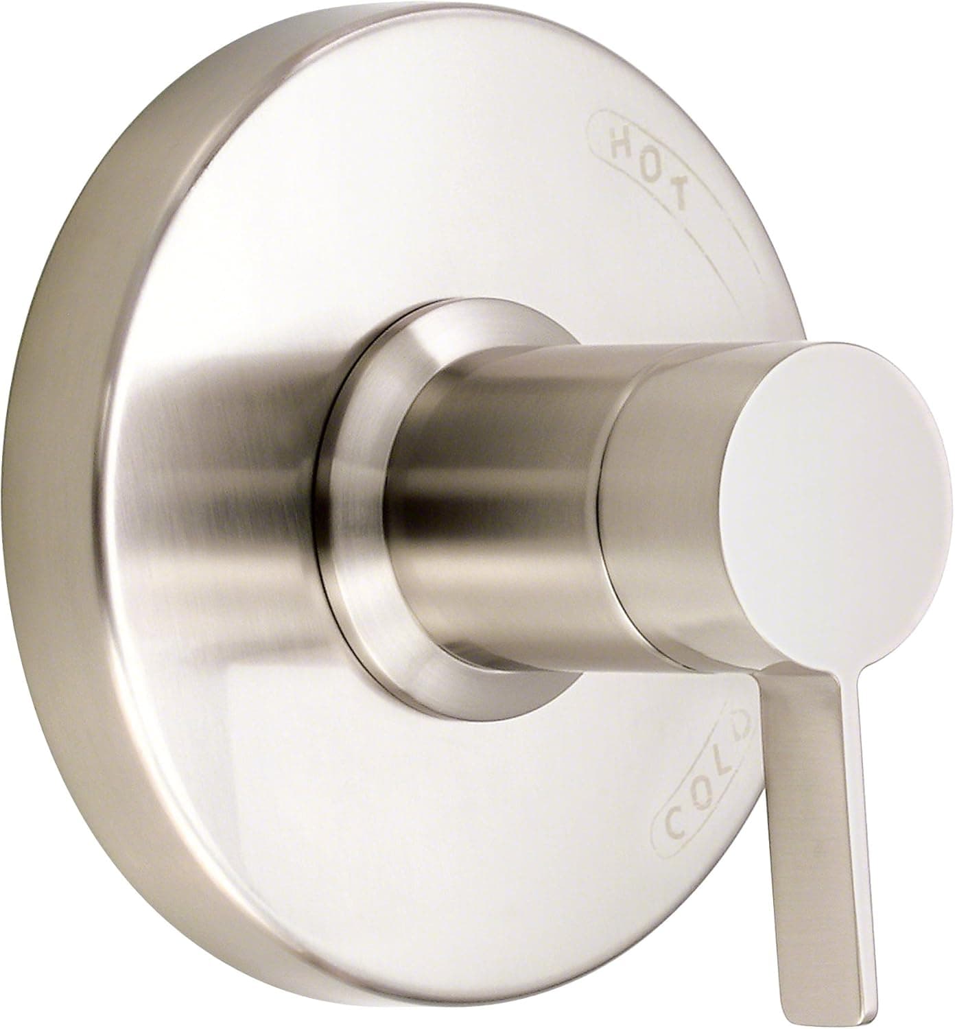 Danze D510430BNT Amalfi Single Handle Pressure Balance Valve Trim Kit, Valve Not Included, Brushed Nickel