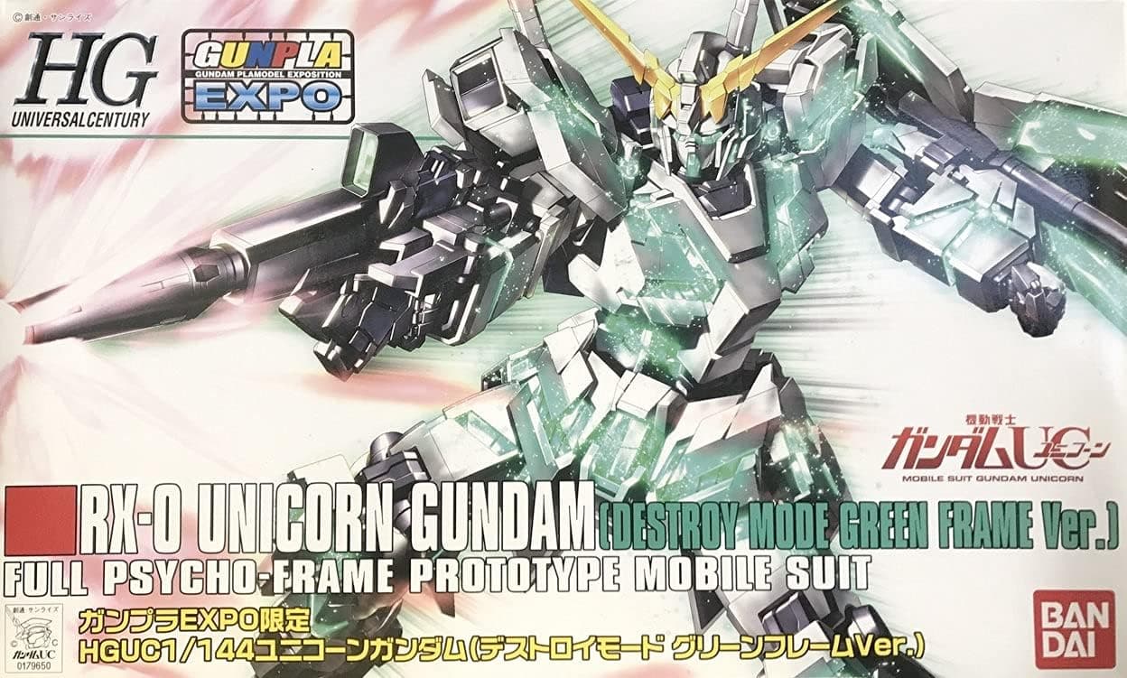 1/144 HGUC Unicorn Gundam Awakening Version Exclusive
