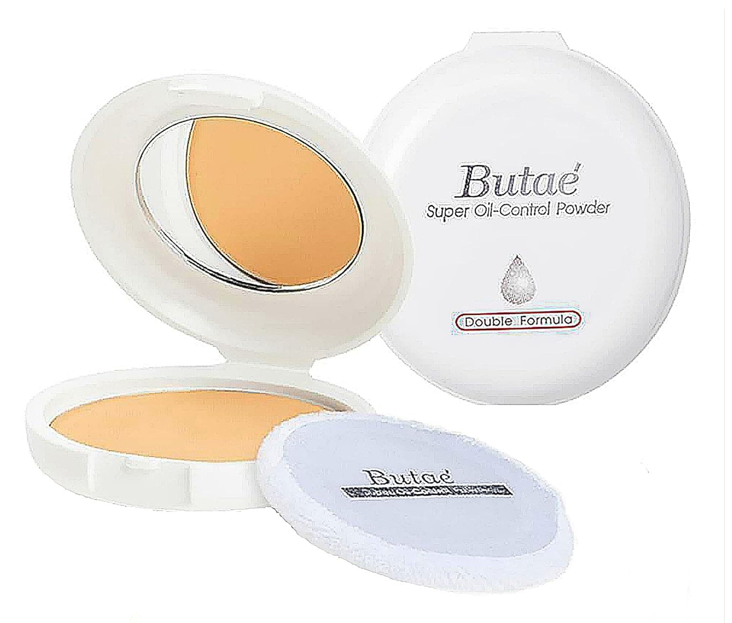 Super Oil Control Face Compact Foundation Powder loose Translucent Perfect Skin Smooth Radiance Oil-free Pressed Soft Beige Lightweight long-lasting Spf25 Sun Protect & Makeup Matte 0.50 Oz (14g)