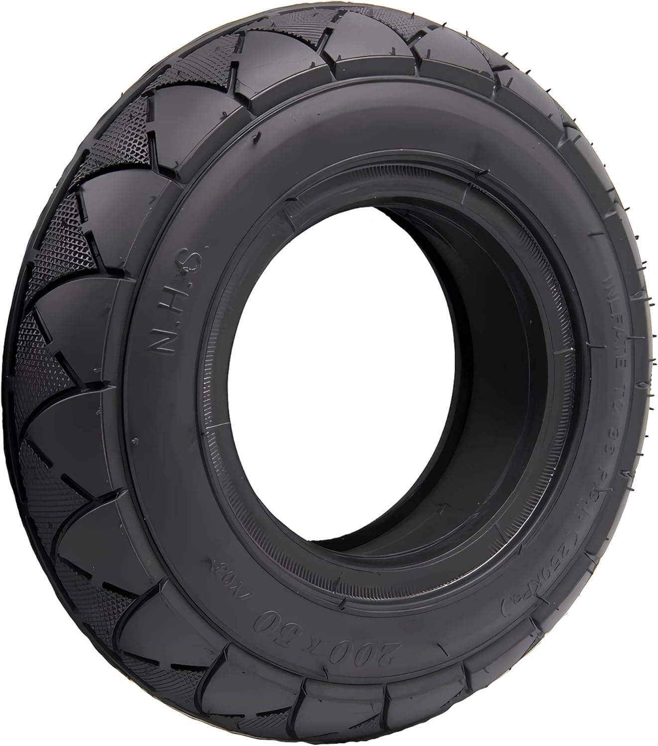 Electric Scooter 200 X 50 （8X2) tubeless solid no flats tire for E100 E150 E175 E200