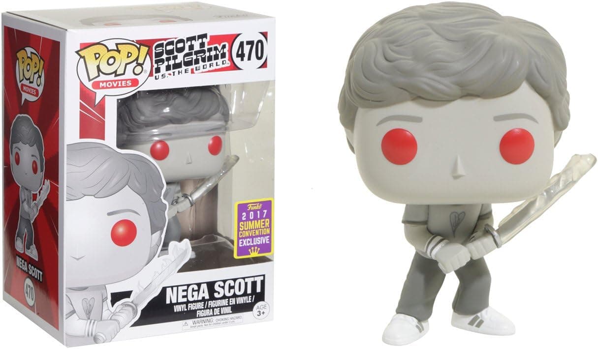Funko POP! SDCC 2017 Summer Convention Exclusive Scott Pilgrim vs. The World 470 - Nega Scott Vinyl Figure
