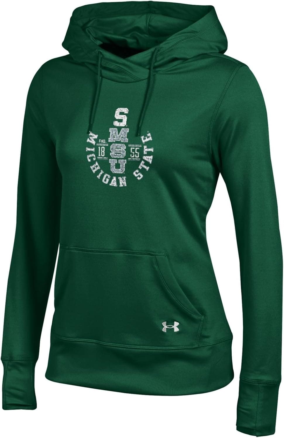NCAA Michigan State Spartans Women's French Terry Pullover Hoodie, Medium