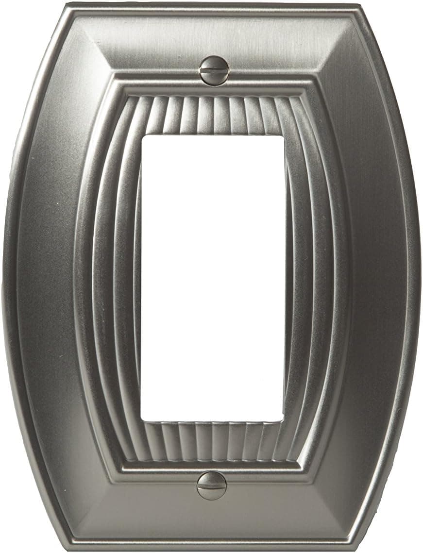 Amerock BP36532G10 Allison 1 Rocker Wall Plate - Satin Nickel