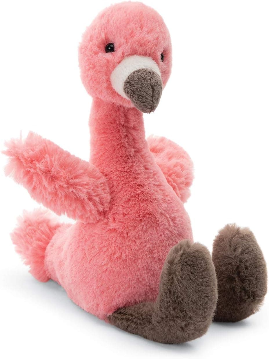 Jellycat Bashful Flamingo Stuffed Animal, Small, 7 inches