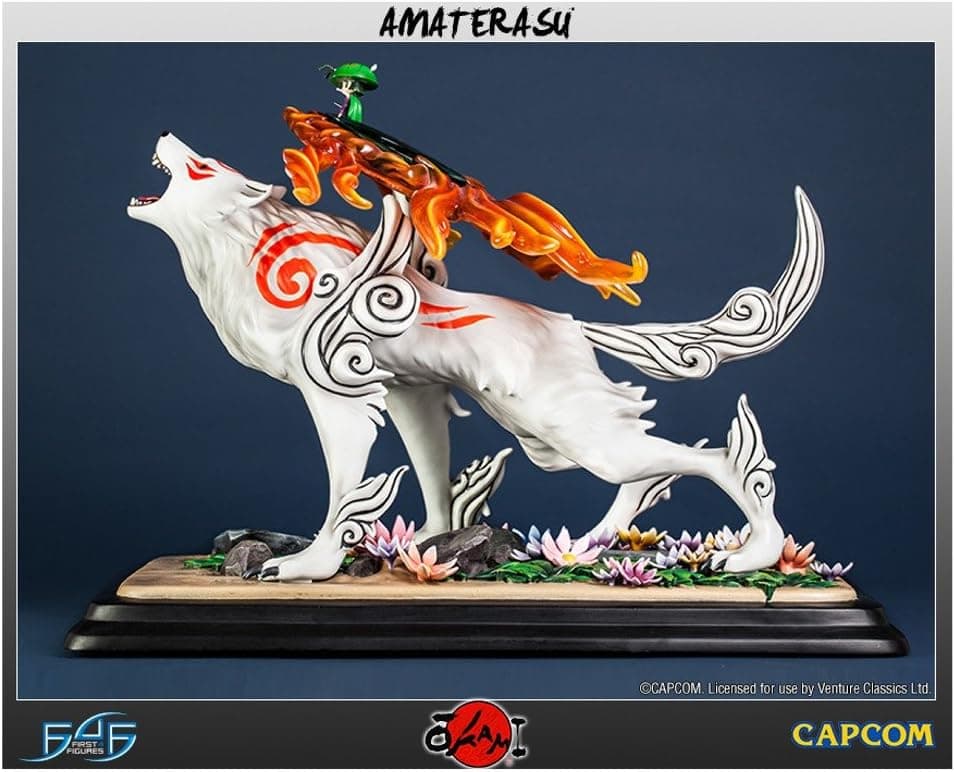 Okami Okamiden Amaterasu 1:4 Scale Statue