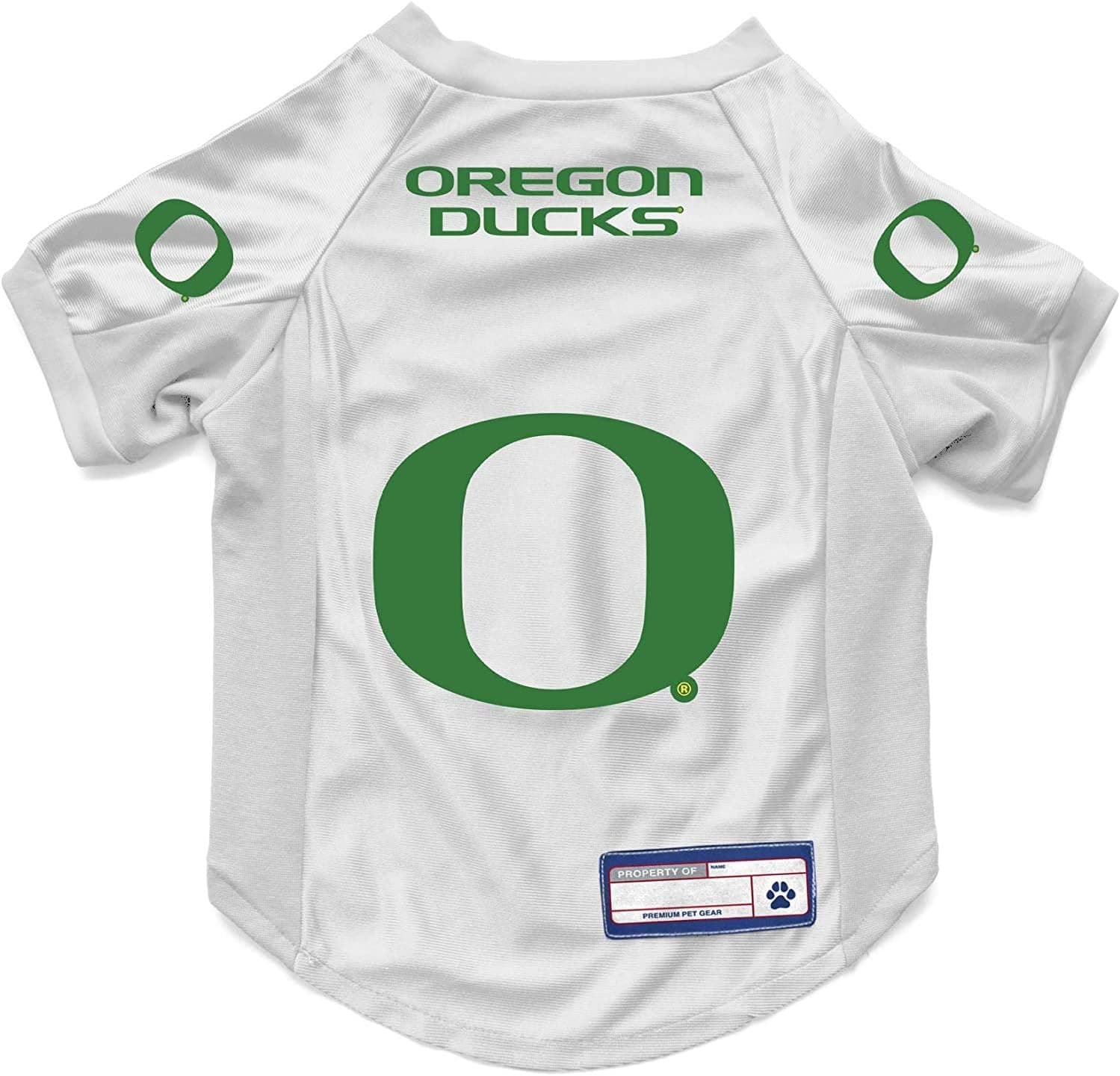 Oregon Ducks Dog Cat Stretch Jersey XS
