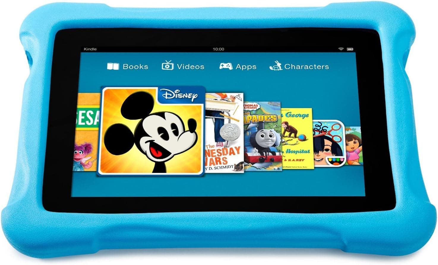 Kindle FreeTime Kid-Proof Case for the All New Kindle Fire HD, Blue (does not fit previous generation HD model)