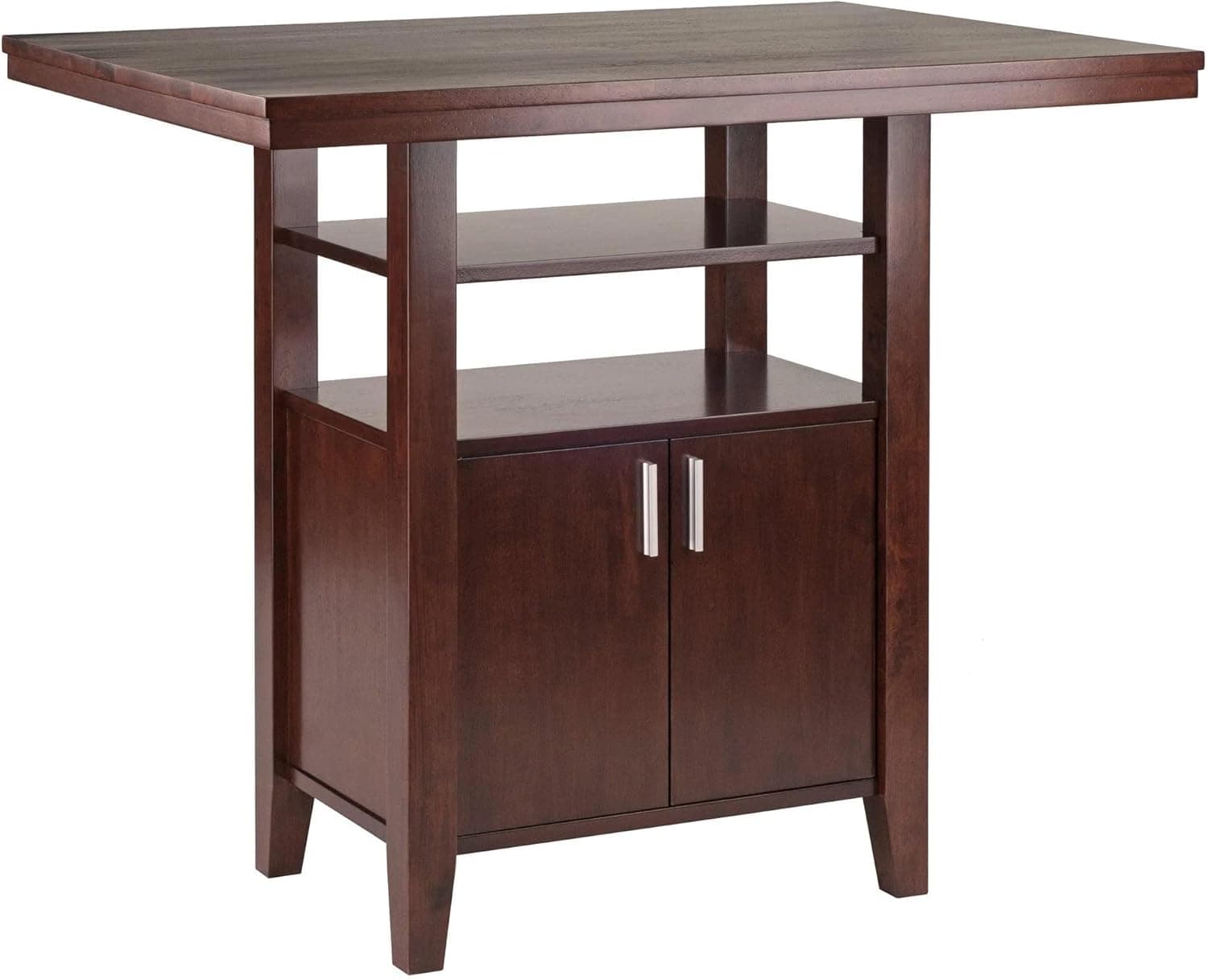 Winsome Albany High Dining Table, Walnut