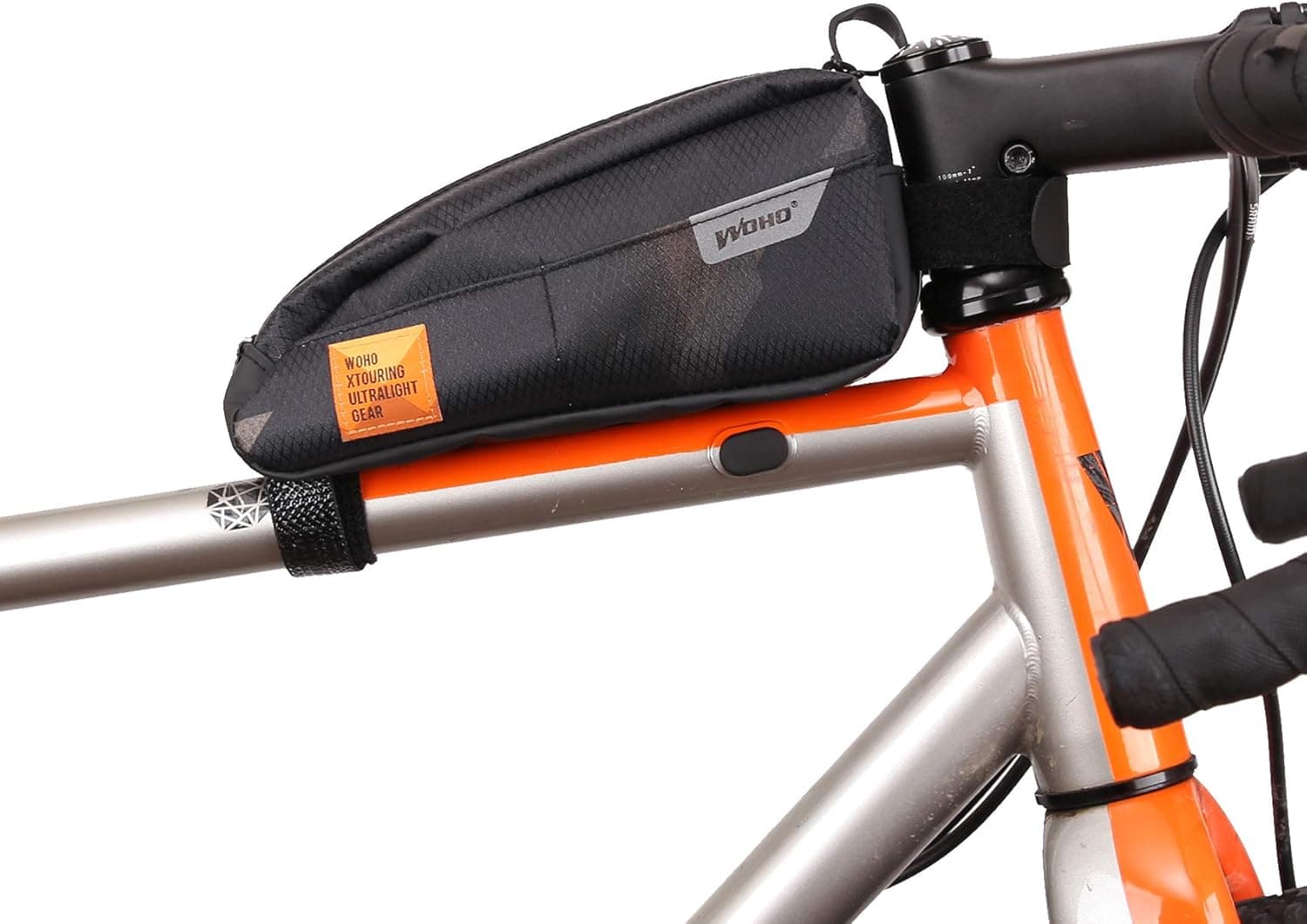 WOHO Xtouring Top Tube Bag Cyber-Camo Diamond Black