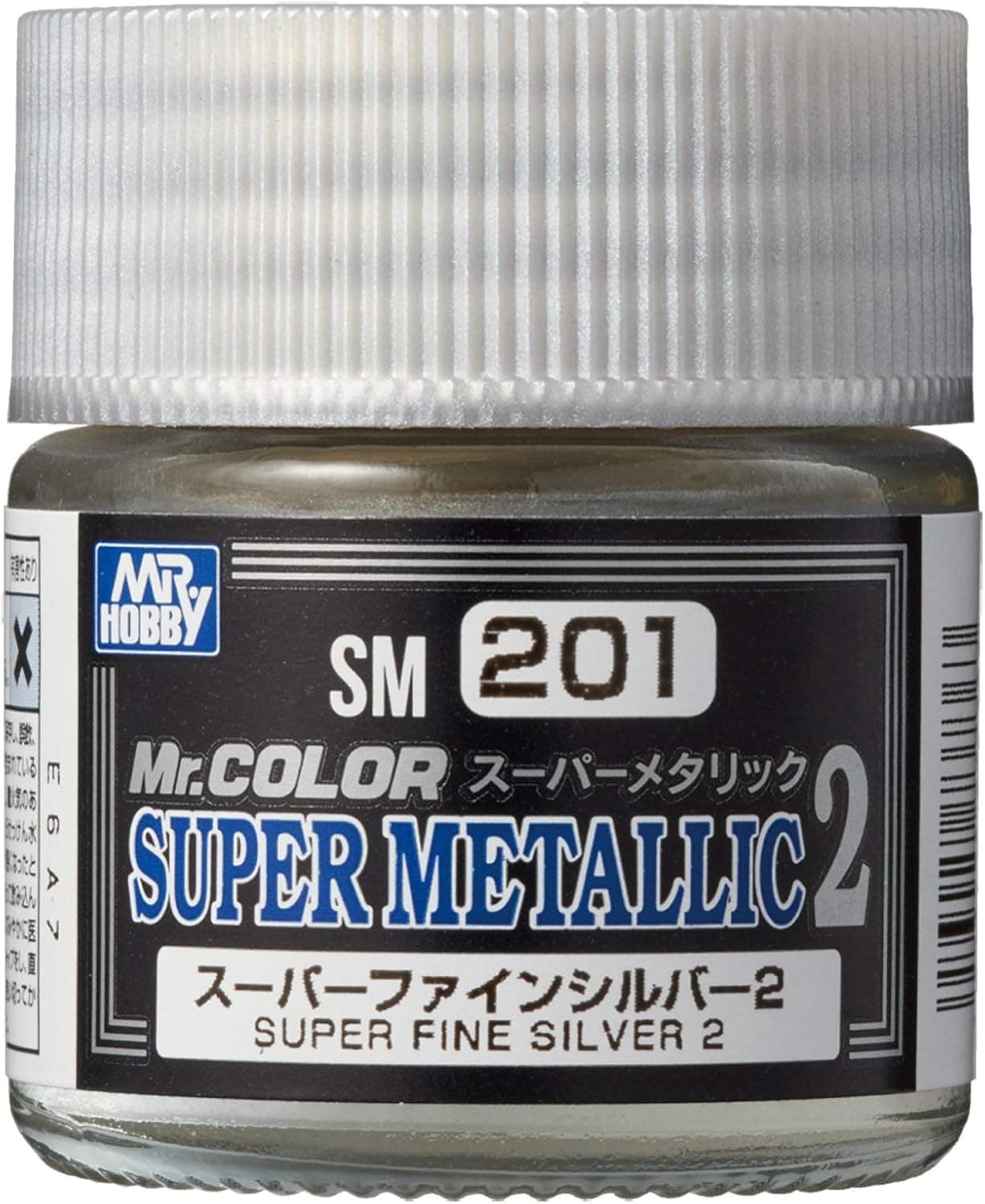 Mr. Color Super Metallic 2 Silver 2 SM201 10ml