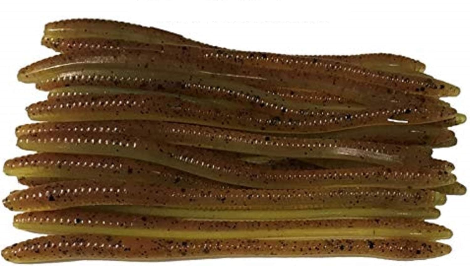 Softy Lure 20 Pcs 6.25" Drop Shot Finesse Worms (Scented, Floats) Soft Plastic Worms, Bass Fishing Worms, Plastic Baits