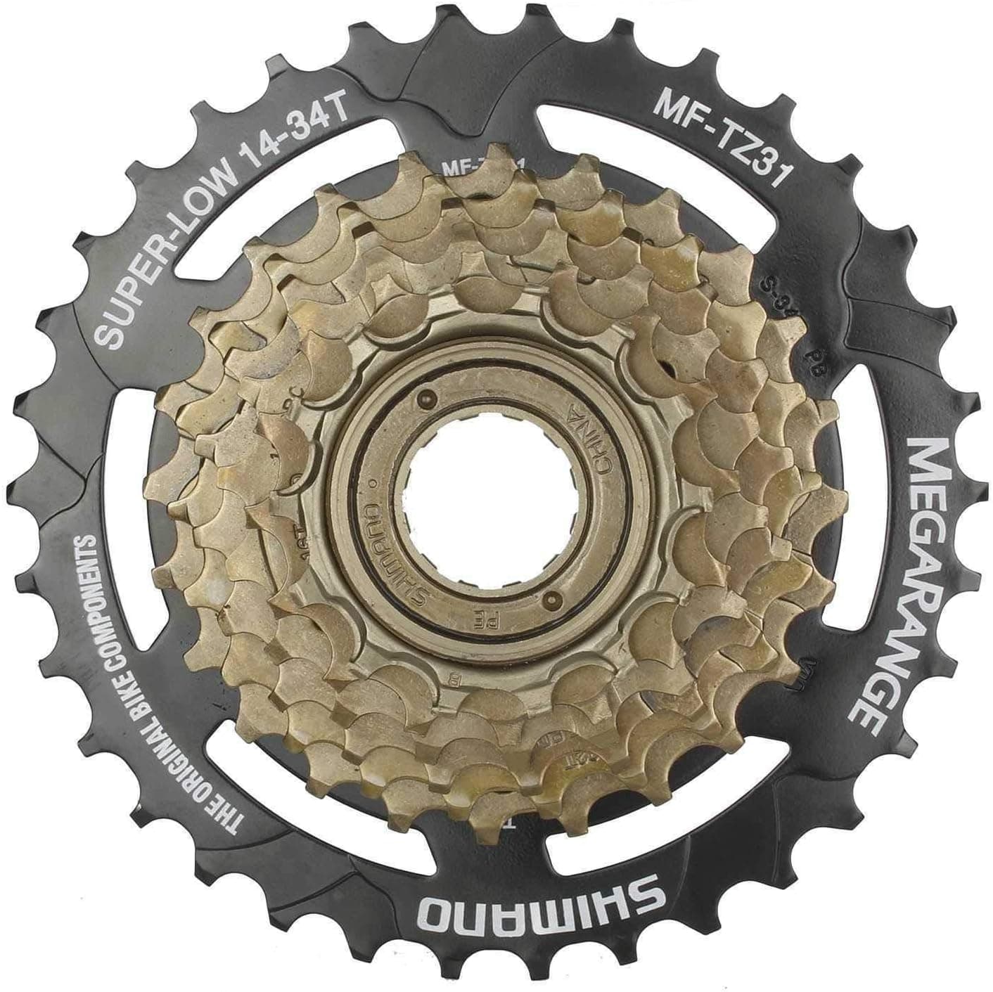 Shimano MF-TZ31 Tourney Freewheel (14-34T Mega 7 Speed)