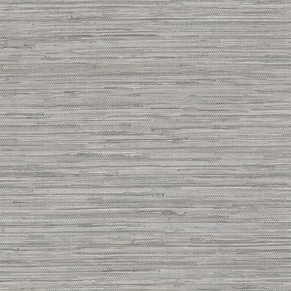 Norwall NT33705 Vinyl Faux Grasscloth Wallpaper Color Gray