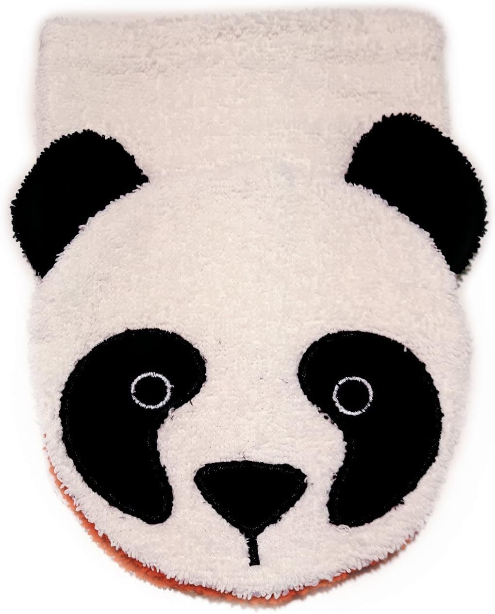 Organic Cotton, Washcloth Mitt Panda Bear Puppet, Large by Furnis