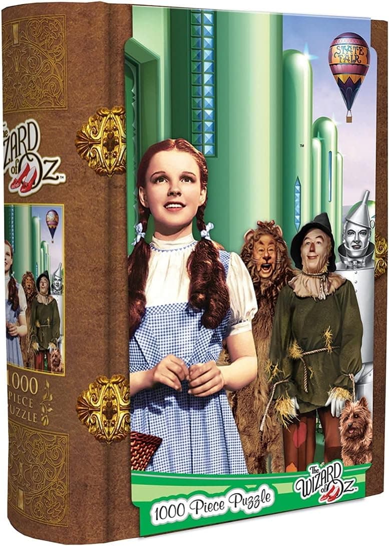 MasterPieces Book Box 1000 Puzzles Collection - Wizard of Oz - Emerald City 1000 Piece Jigsaw Puzzle