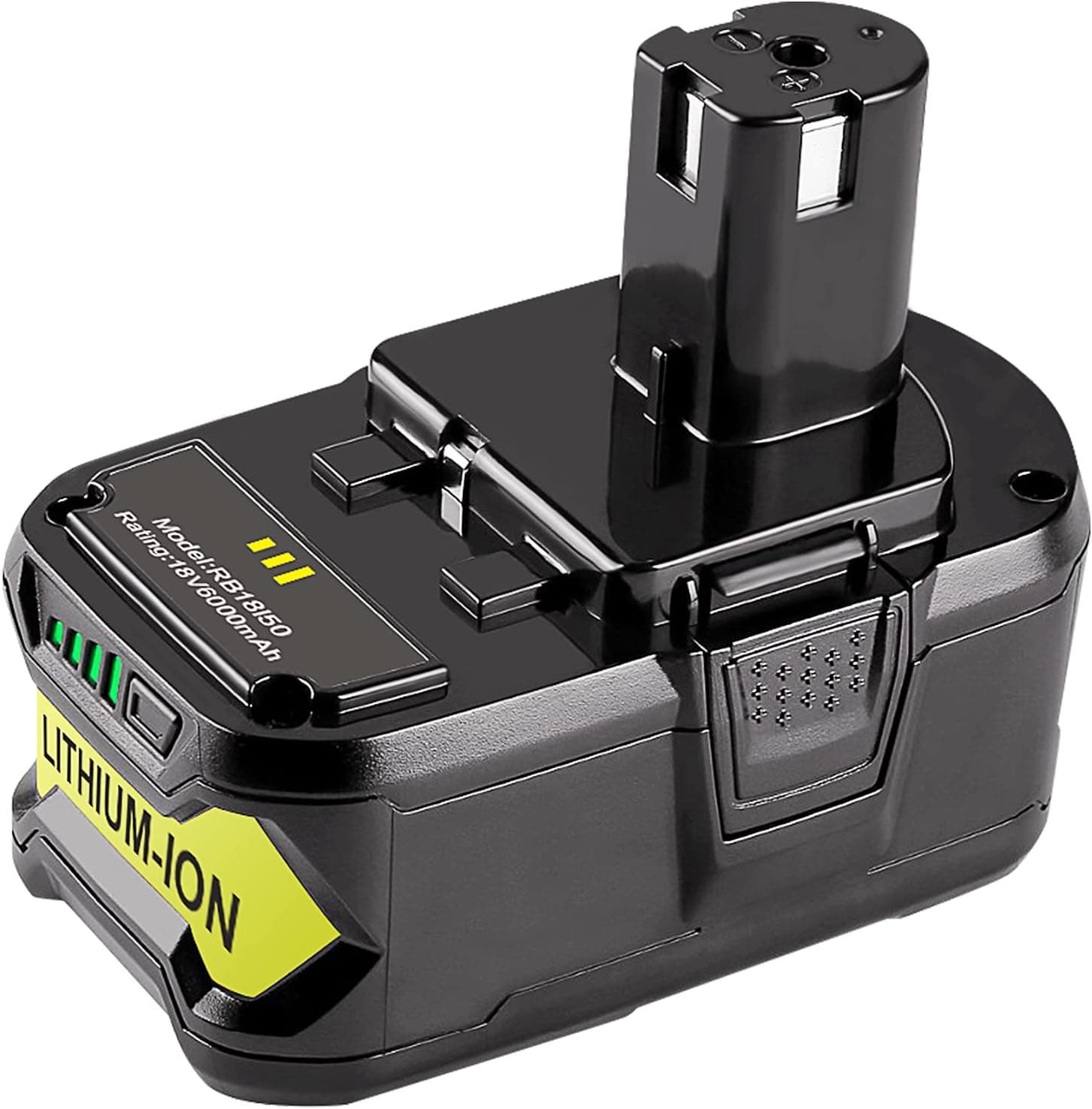 ARyee 6.0Ah 18V Li-ion Replacement Battery for Ryobi All 18V Lithium Battery P102 P103 P105 P107 P106 P108 P109 Ryobi ONE+ Cordless Power Tool