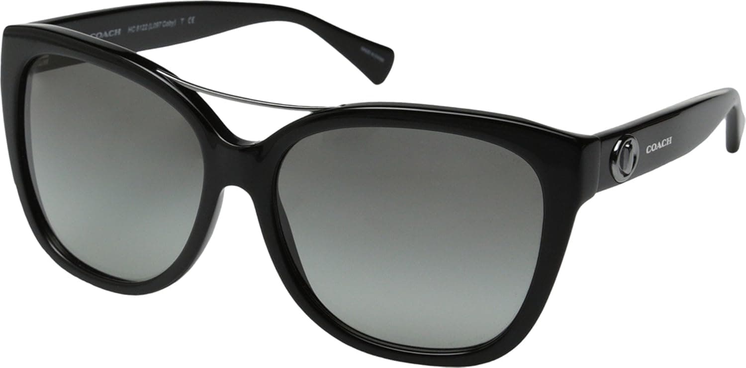 COACH Women's Coby Black Sunglasses