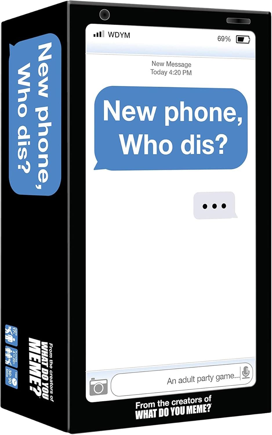 WHAT DO YOU MEME? New Phone, Who Dis? - The 100% Offline Text Messaging Party Game