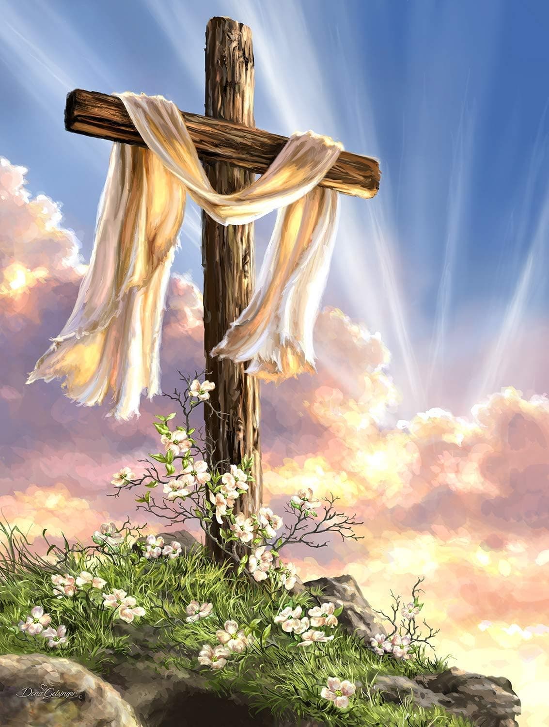 He is Risen 500 pc Jigsaw Puzzle by SUNSOUT INC