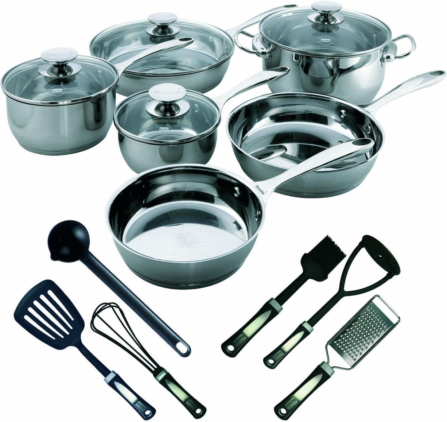 Berndes 16-piece cucinare induction cookware set