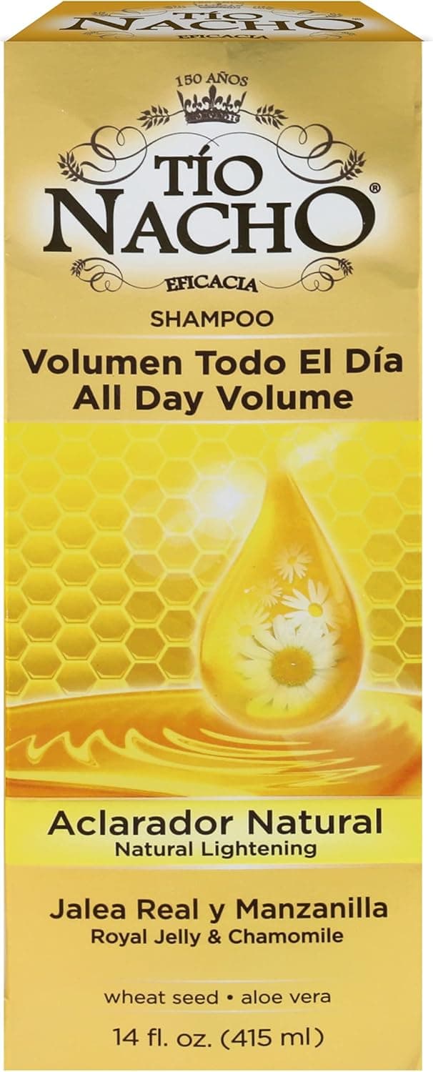 TIO NACHO Natural Lightening & Volumizing Shampoo 14 oz(Pack of 2)