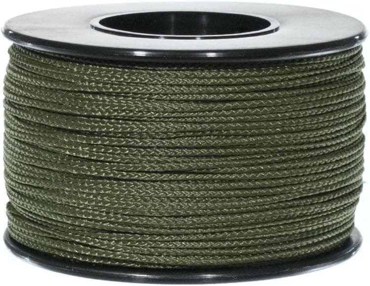 PARACORD PLANET | Lightweight Nylon Braided Utility Purpose Crafting Nano Cord | 300 FT Spools, 1/32” (0.75mm) Thickness