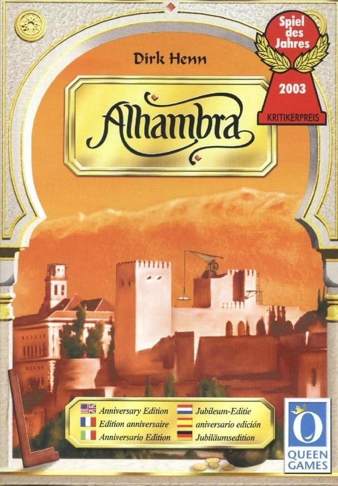 Rio Grande Games Alhambra - Limited Gold Edition
