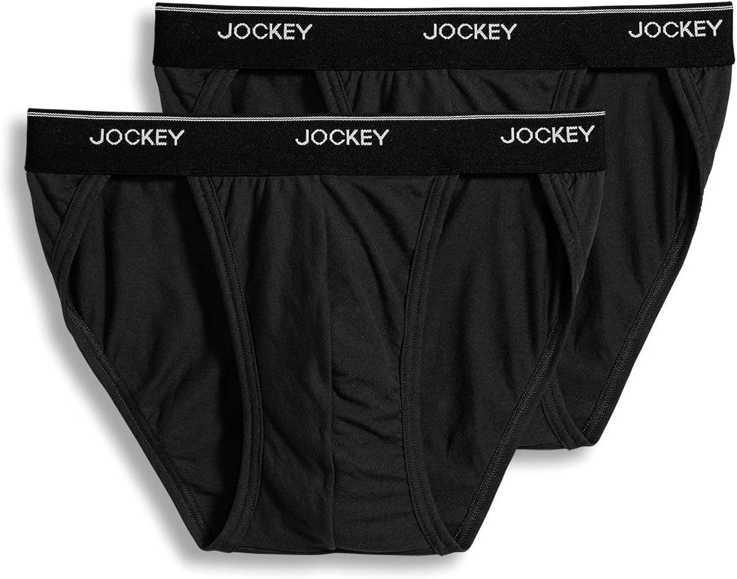 Jockey Men's Underwear Men's Elance String Bikini - 2 Pack