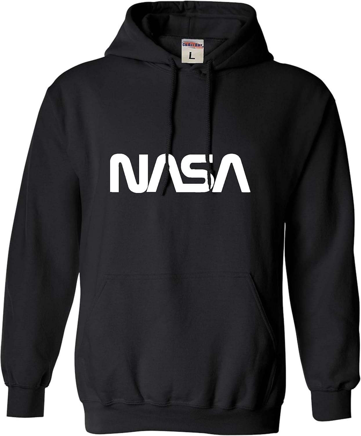 Go All Out Nasa Worm Logo Mens Women Sweatshirt Hoodie