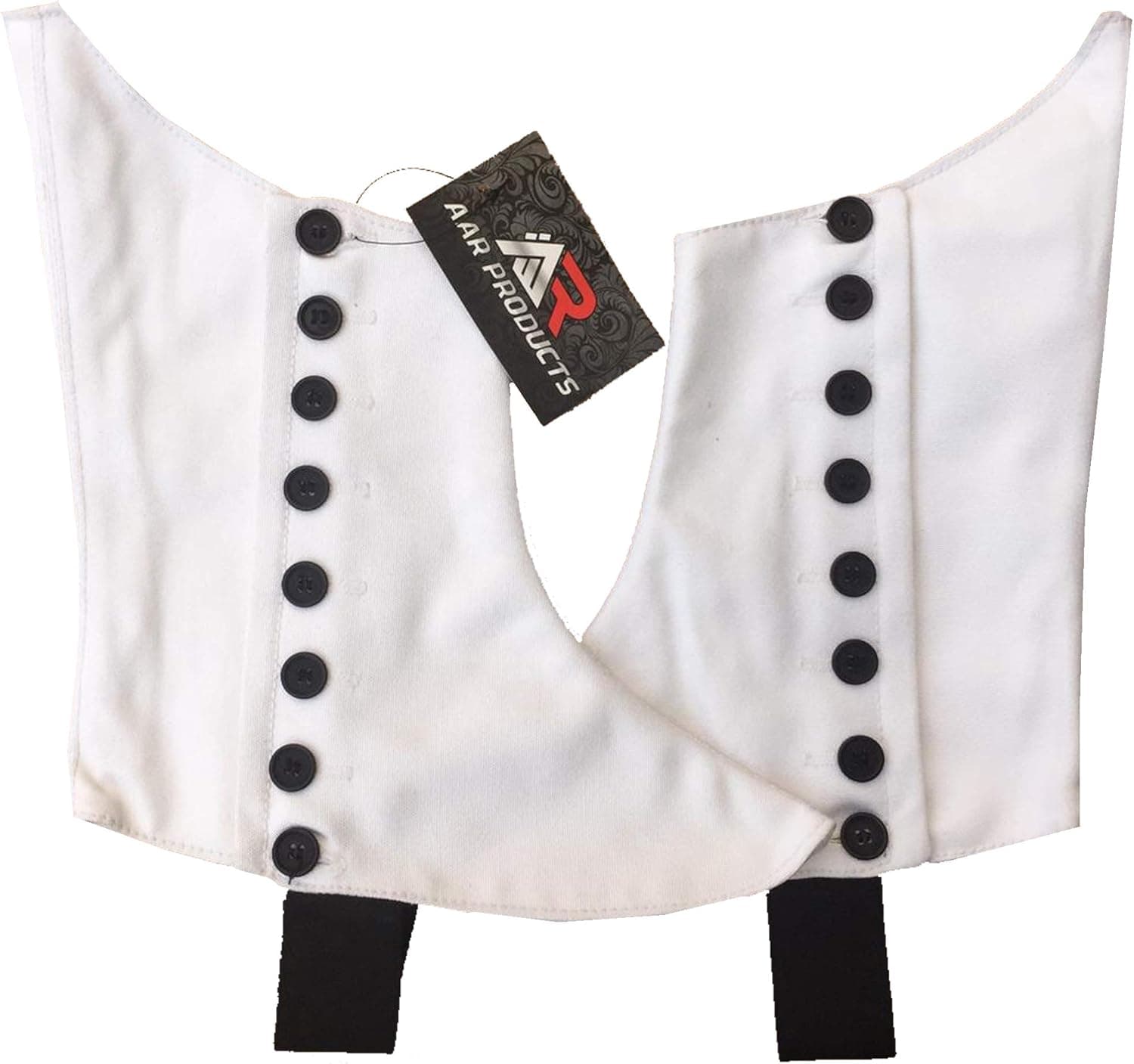 Highland Pipers Drummer Kilt Spats Scottish Kilt Spat with 8 Black Buttons