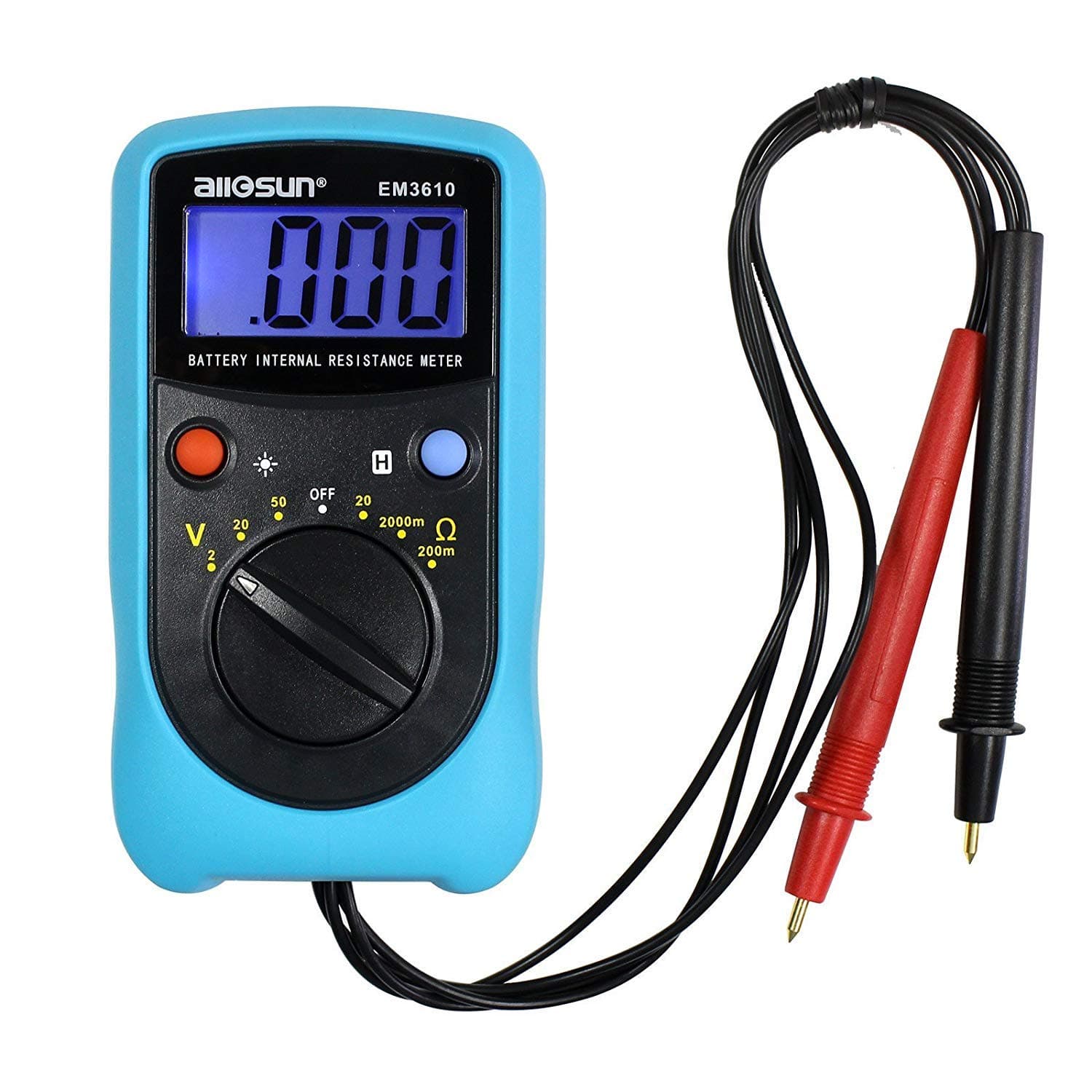 ALLOSUN Battery Internal Resistance Meter / Battery Voltage Tester / Digital Battery Analyzer CECOMINOD062345
