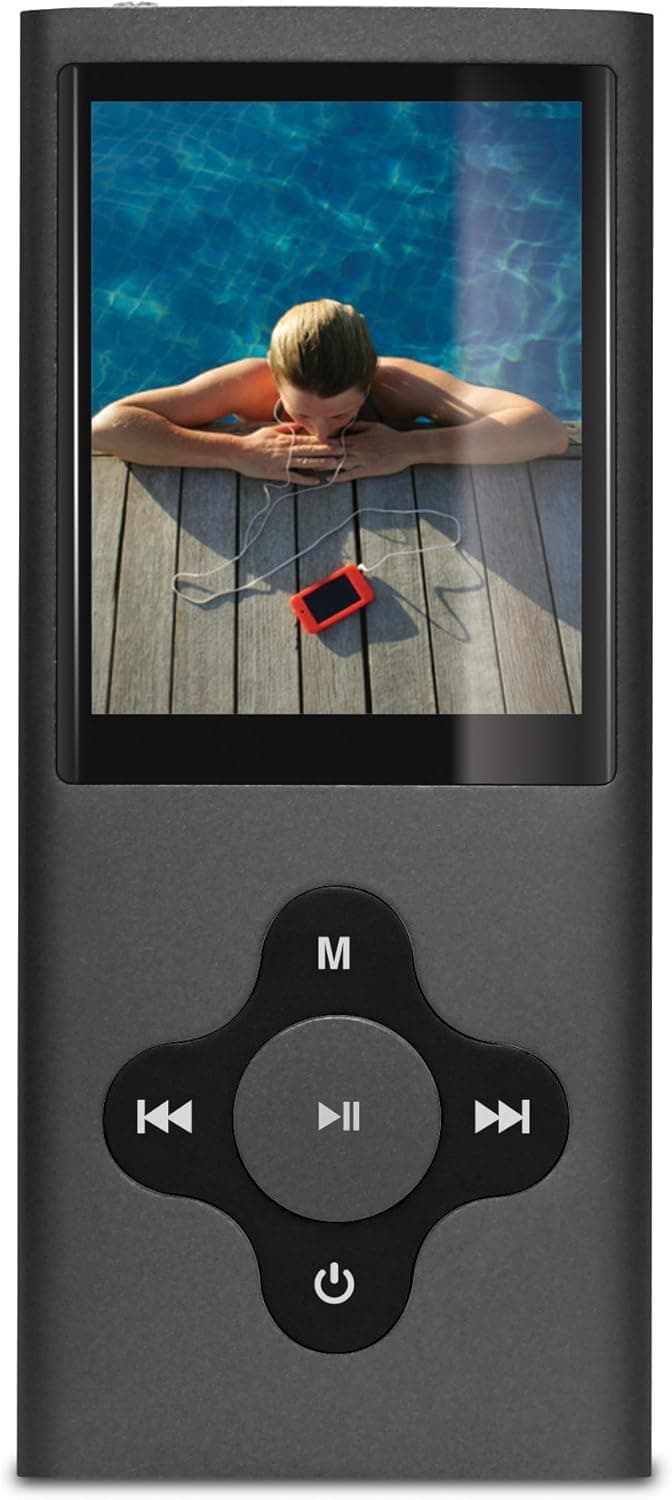 Sylvania 8 GB Video MP3/MP4 Player with FM Tuner, built in Camera/Camcorder and 2-Inch Screen (Graphite)