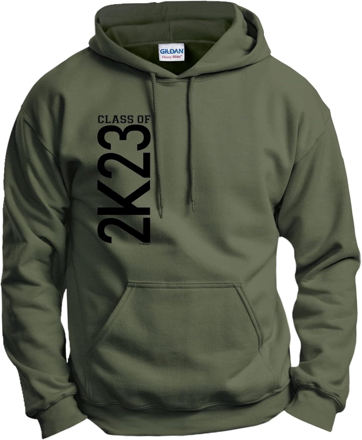 ThisWear Choose Your Grad Year 2022 or 2023 Graduation Class of 2K23 Graduation Long Sleeve Hoodie Sweatshirt
