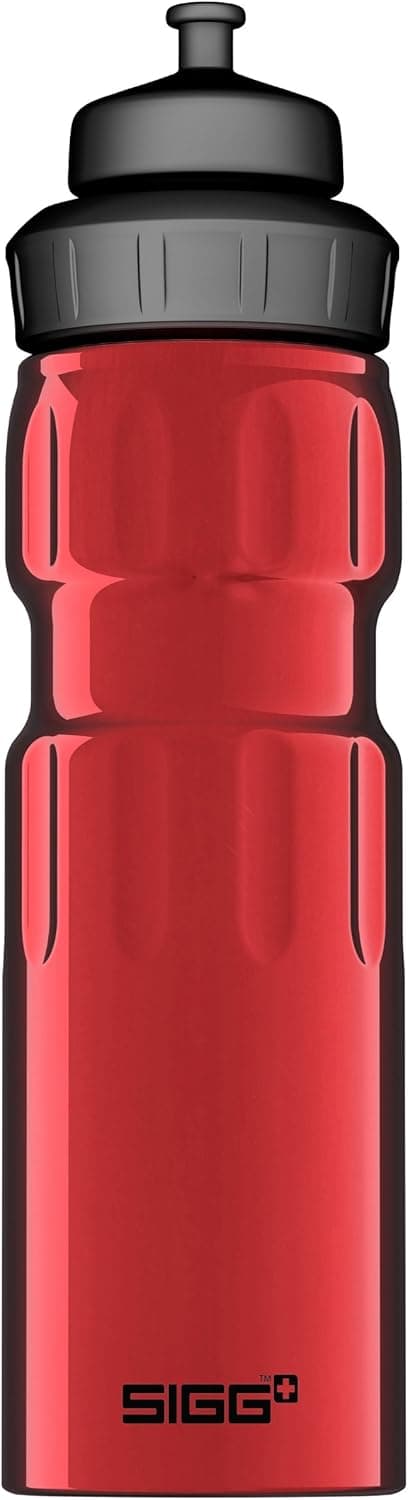 SIGG WMB Water Bottle Sports (0.75 L), White, Lightweight Reusable Water Bottles, Functional Leak Proof Water Bottle for Sports, Travel Bottles for On the Go, BPA-Free