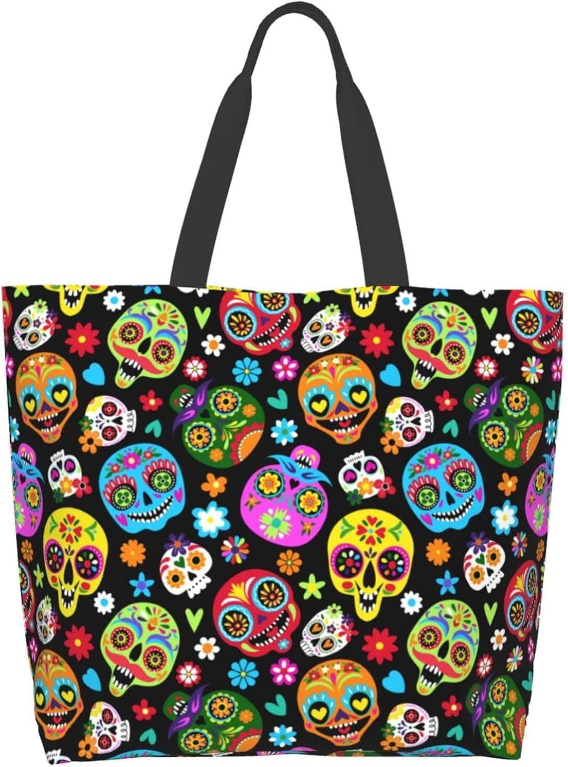 Tote Bag Large Women Casual Shoulder Bag Handbag Reusable Shopping Grocery Bag Beach Bag For Women Girls
