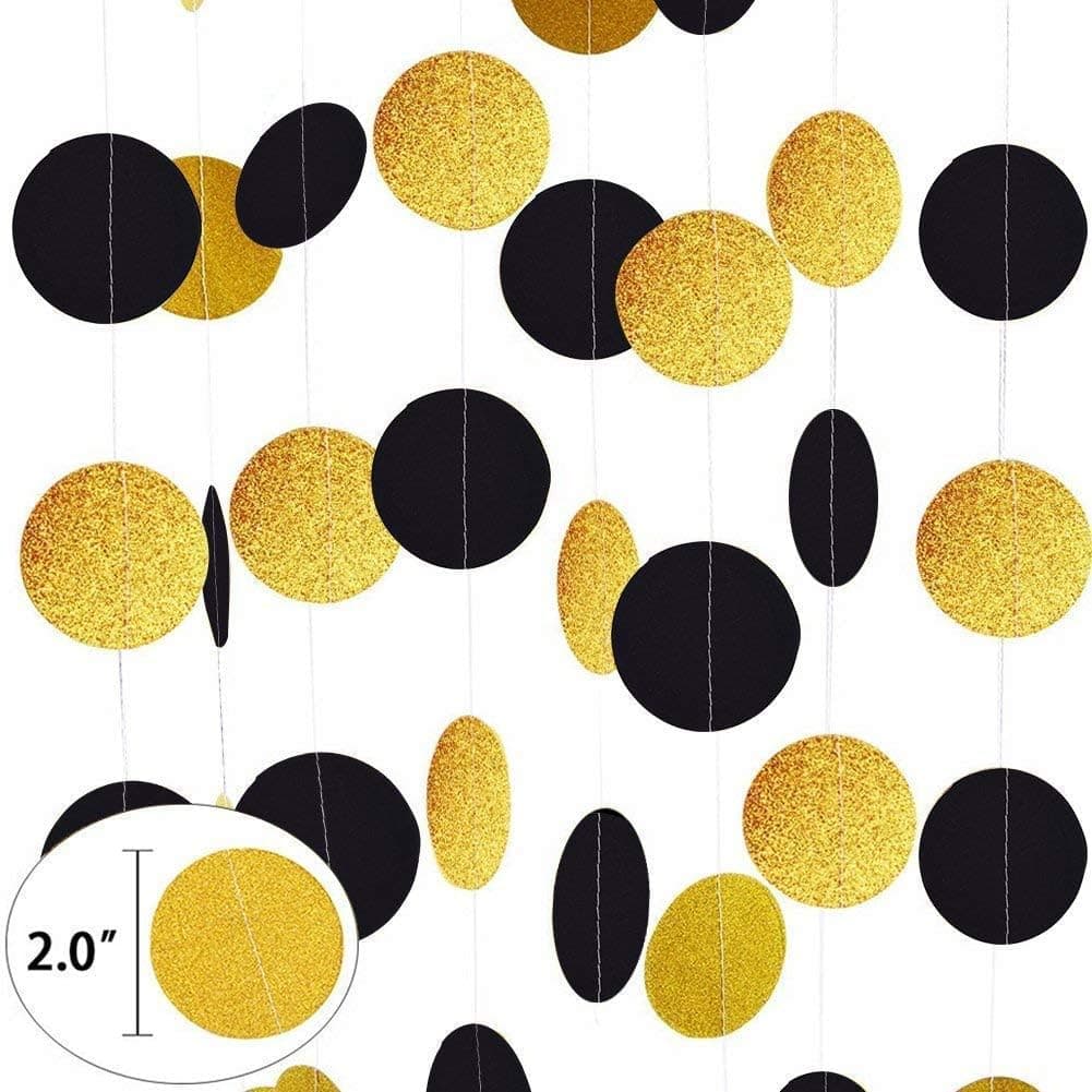 Glittery Gold Cheers to 80 Years Banner for 80th Birthday Wedding Anniversary Party Decoration