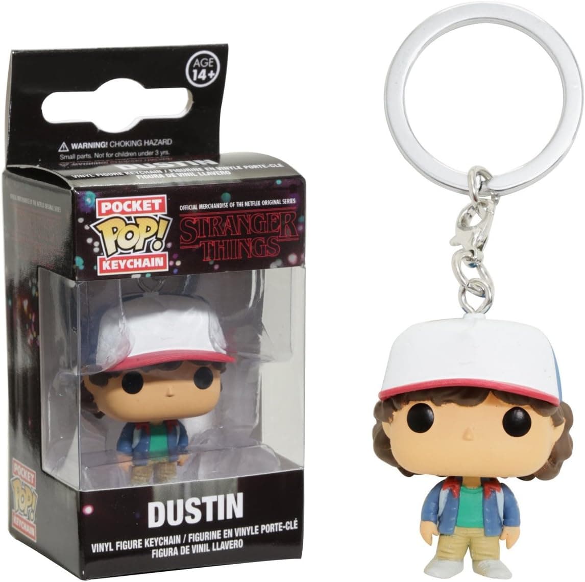 Stranger Things Pocket Pop! Keychain Dustin