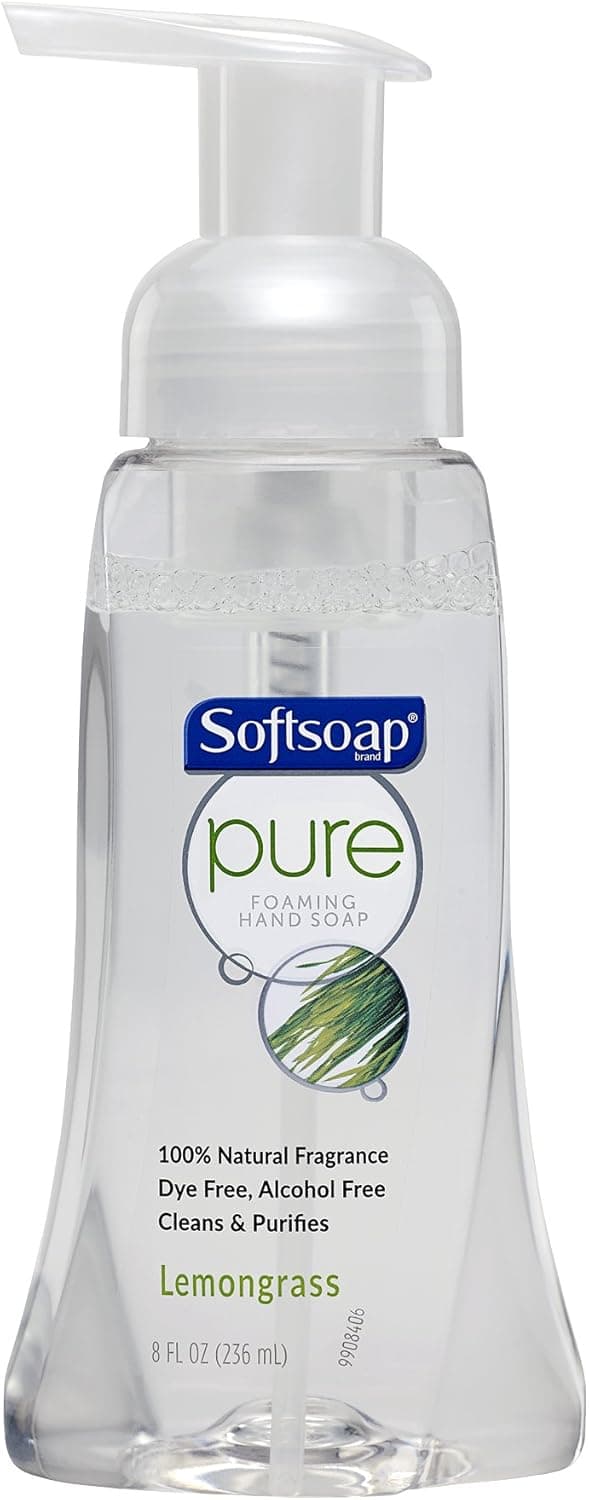 Softsoap Pure Foaming Hand Soap, Lemongrass - 8 Fluid Ounce